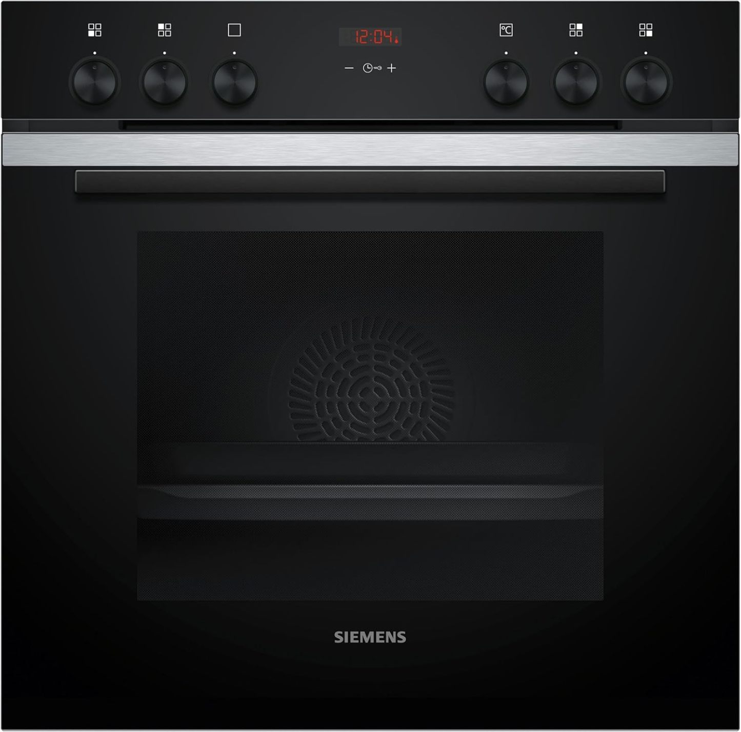 Siemens EQ522IA01, Einbauherd-Set, Bestehend aus HE517GBS4 Herd, 60 x 60 cm, 3D Heißluft, Selbstreinigung, Clip Auszug & EI645CFB6E Induktionskochfeld, Bräterzone, powerBoost, Edelstahl Rahmen