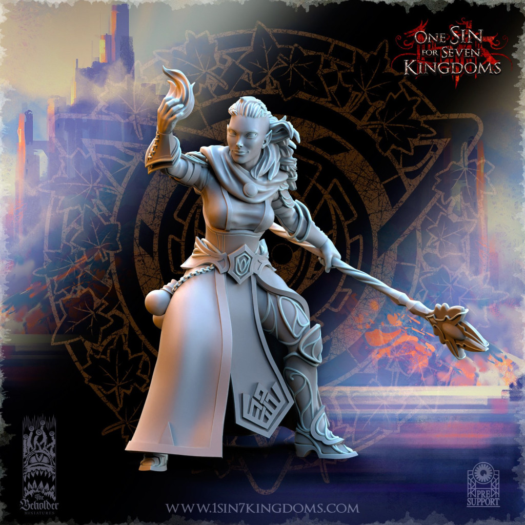 The Beholder Miniatures - Elfes - Sorcières