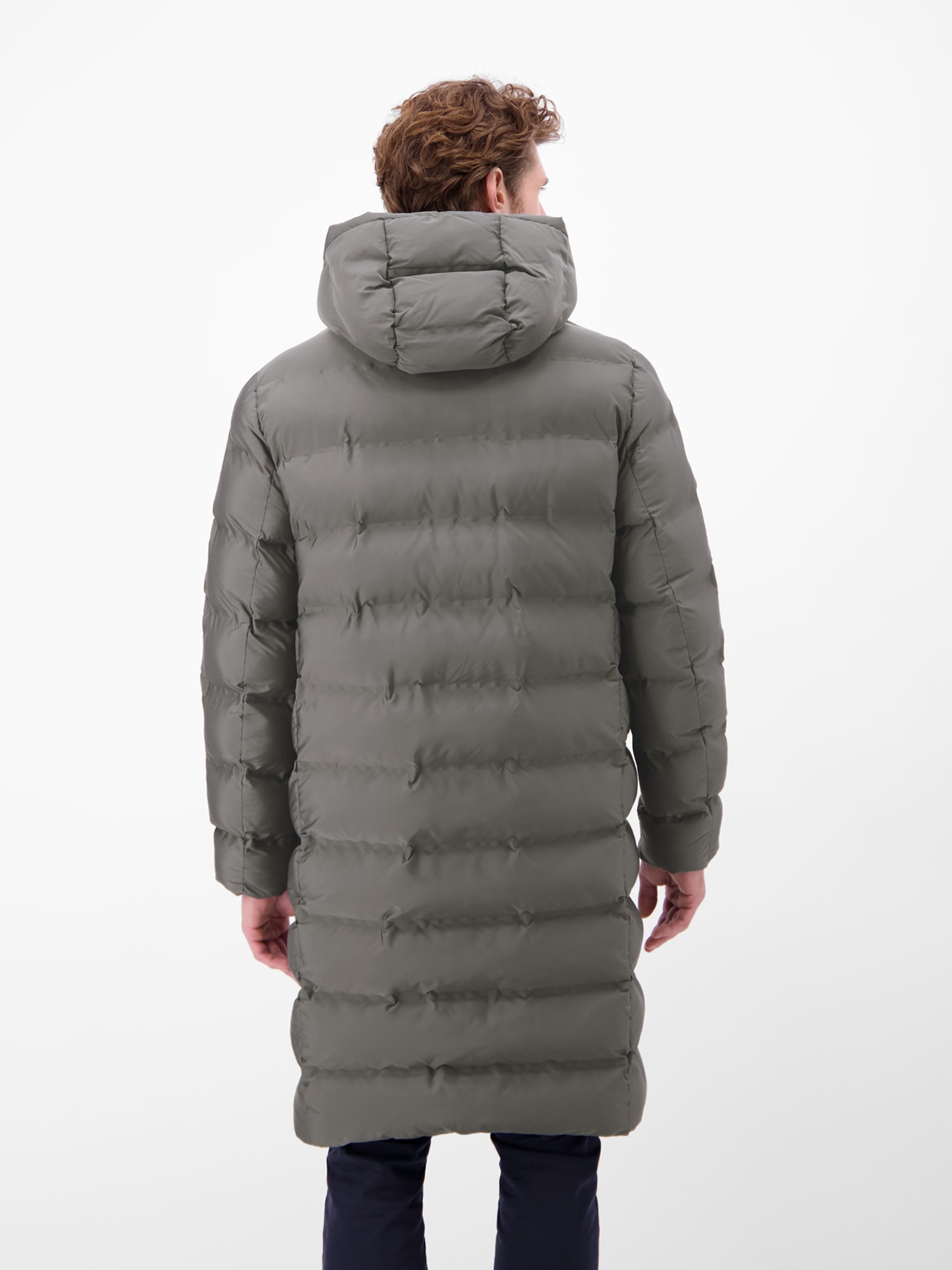 LERROS Wintermantel »LERROS Herren Stepp-Parka mit abnehmbarer Kapuze«, Keine Angabe