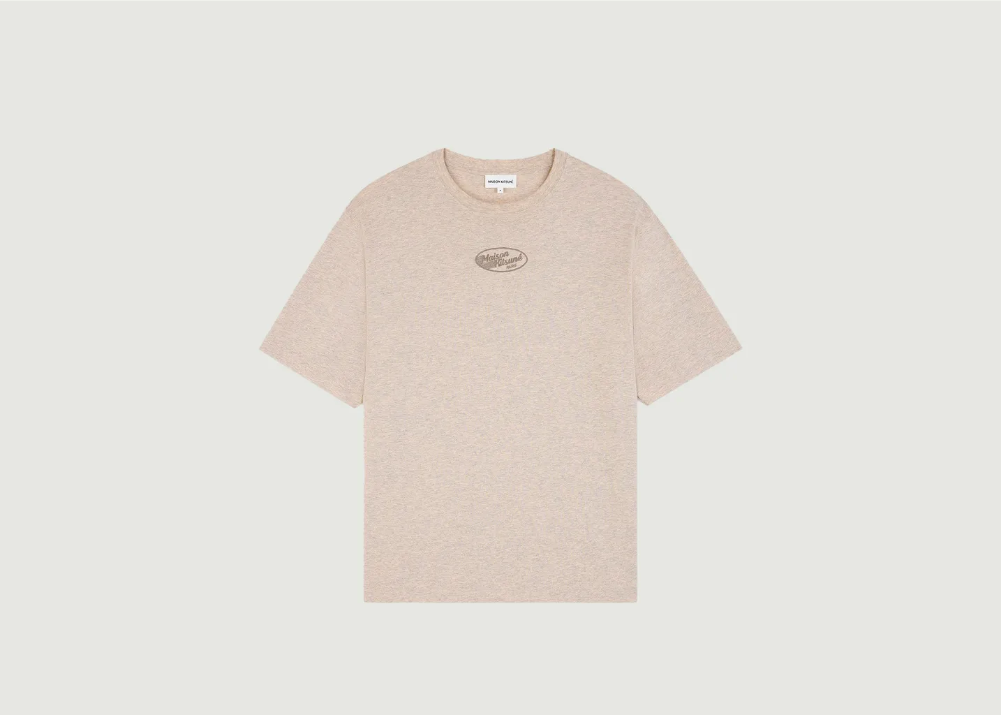 T-shirt Oversize Pit Stop Maison Kitsuné