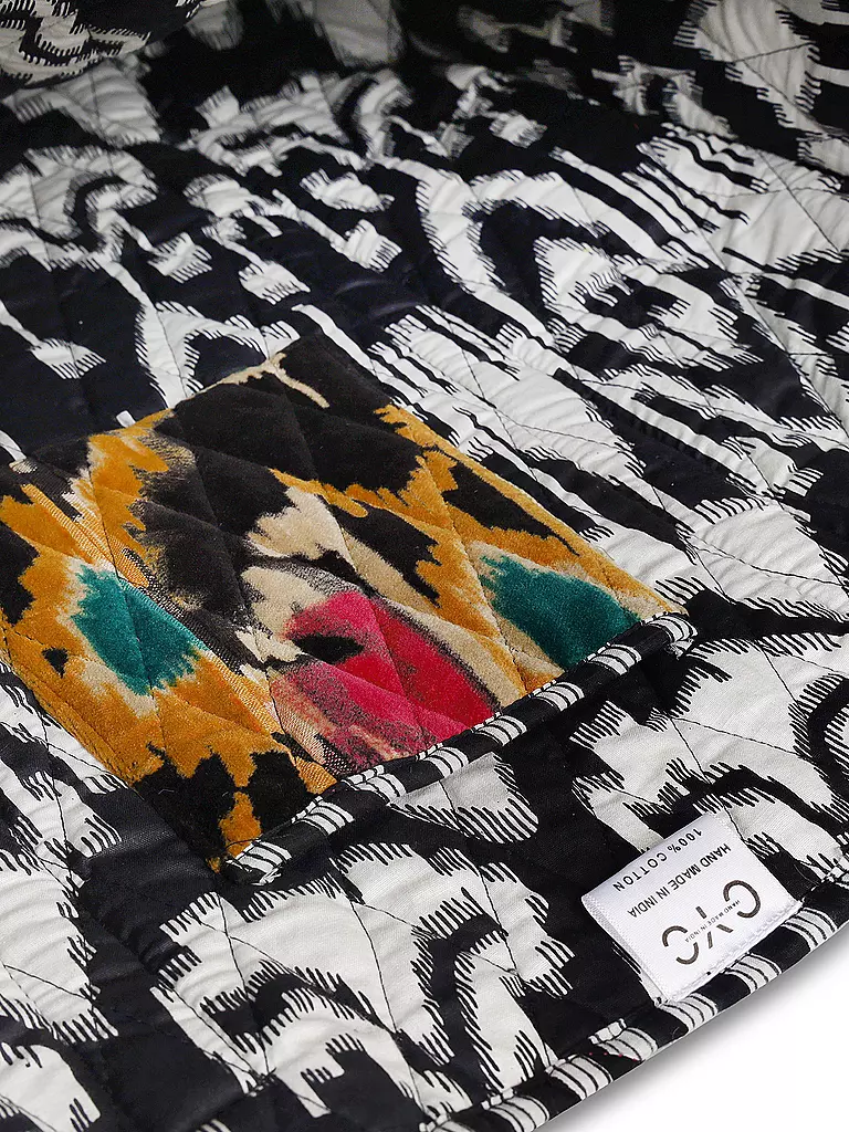 CONSCIOUS YOGA COLLECTIVE Tasche - Shopper VELVET IKAT SHOPPER schwarz