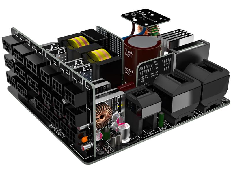 LC-Power Netzteil LC850P V3.0 850 W Voll-modulares ATX-Netzteil mit 850 W