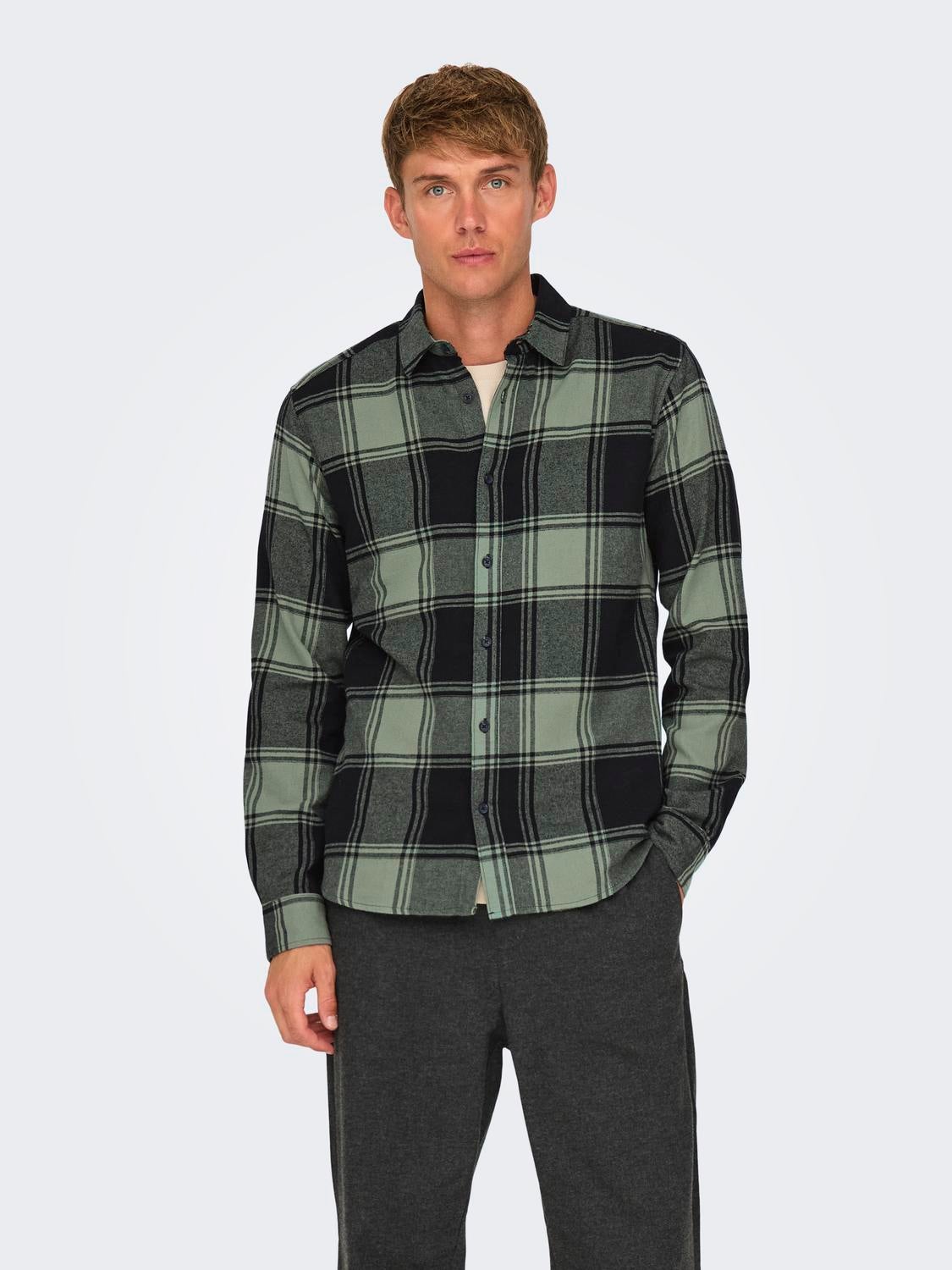 ONSGUDMUND Hemd Black