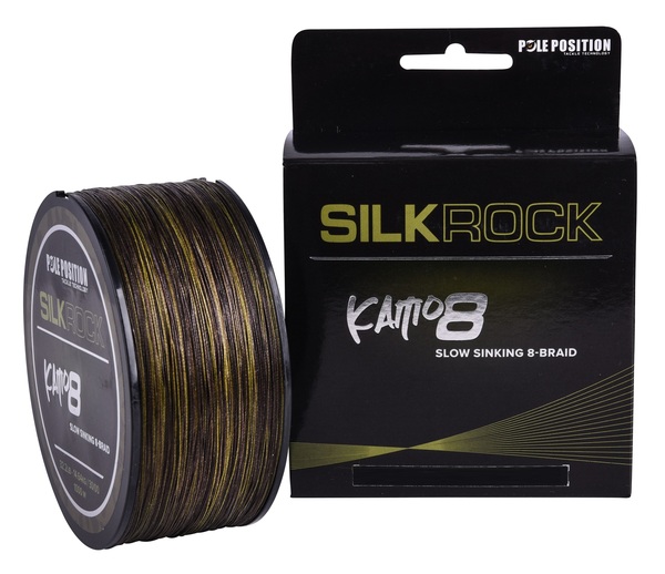 Tresse Carpe Pole Position Silkrock Kamo8 Braid 0.33mm (1000m)