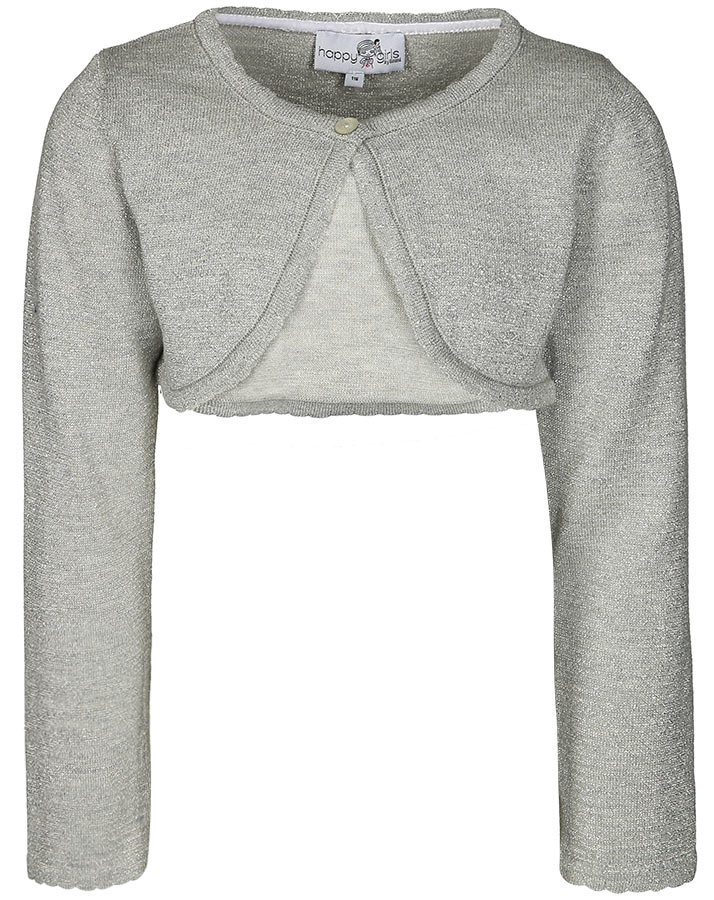 Bolero FLICKERING LIGHTS mit Glitzer in silber