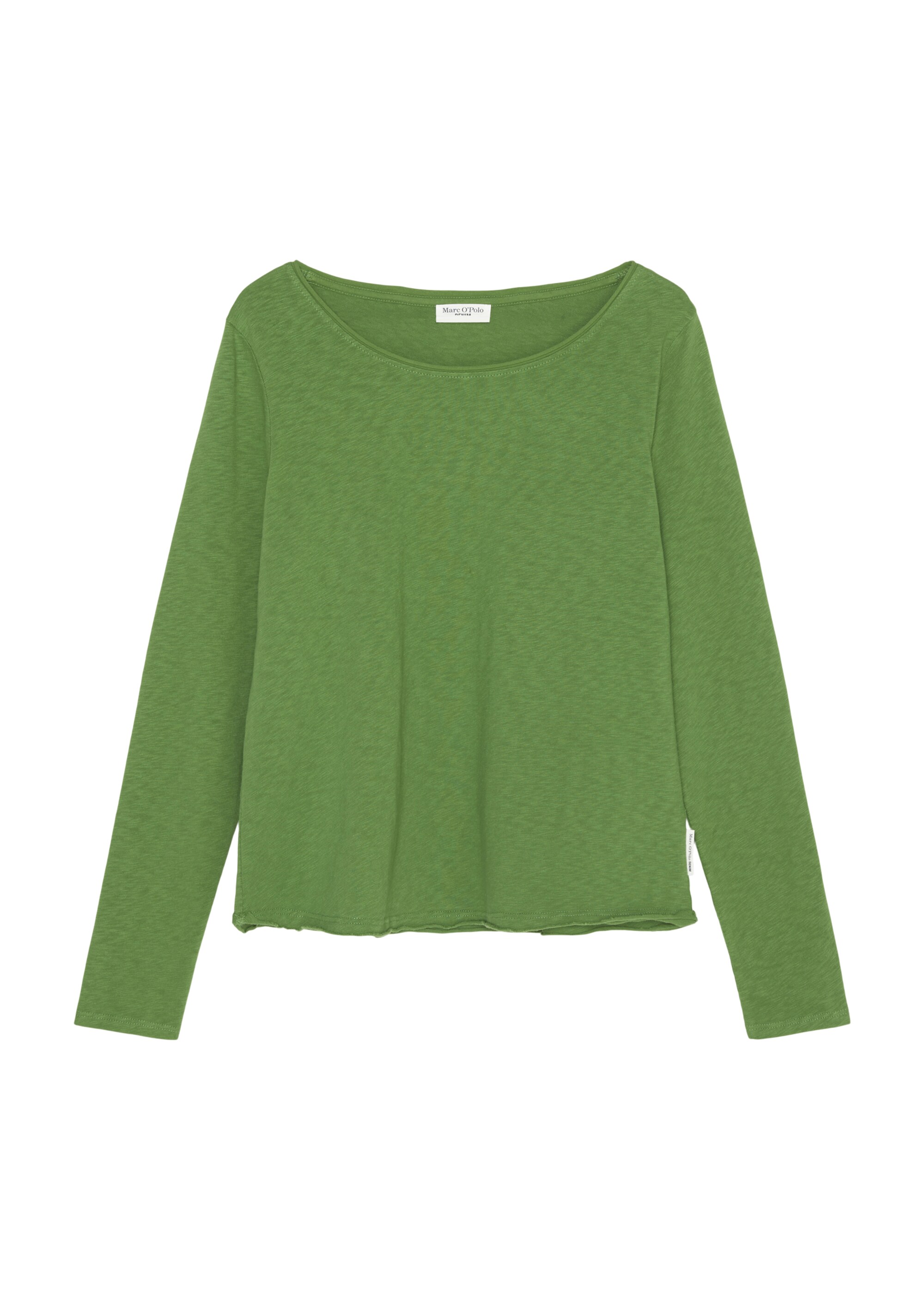 Longsleeve regular aus Heavy-Slub-Jersey