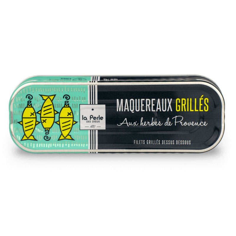 Filets de maquereaux grillés aux herbes de Provence