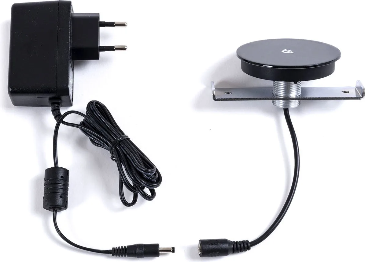 Erard Naga 1600 Bois clair (Nordic) avec chargeur USB, Qi et colonne Meubles TV