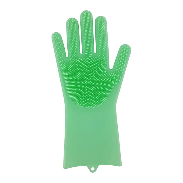 Paire de gants éponges magiques silicone Elicuisine