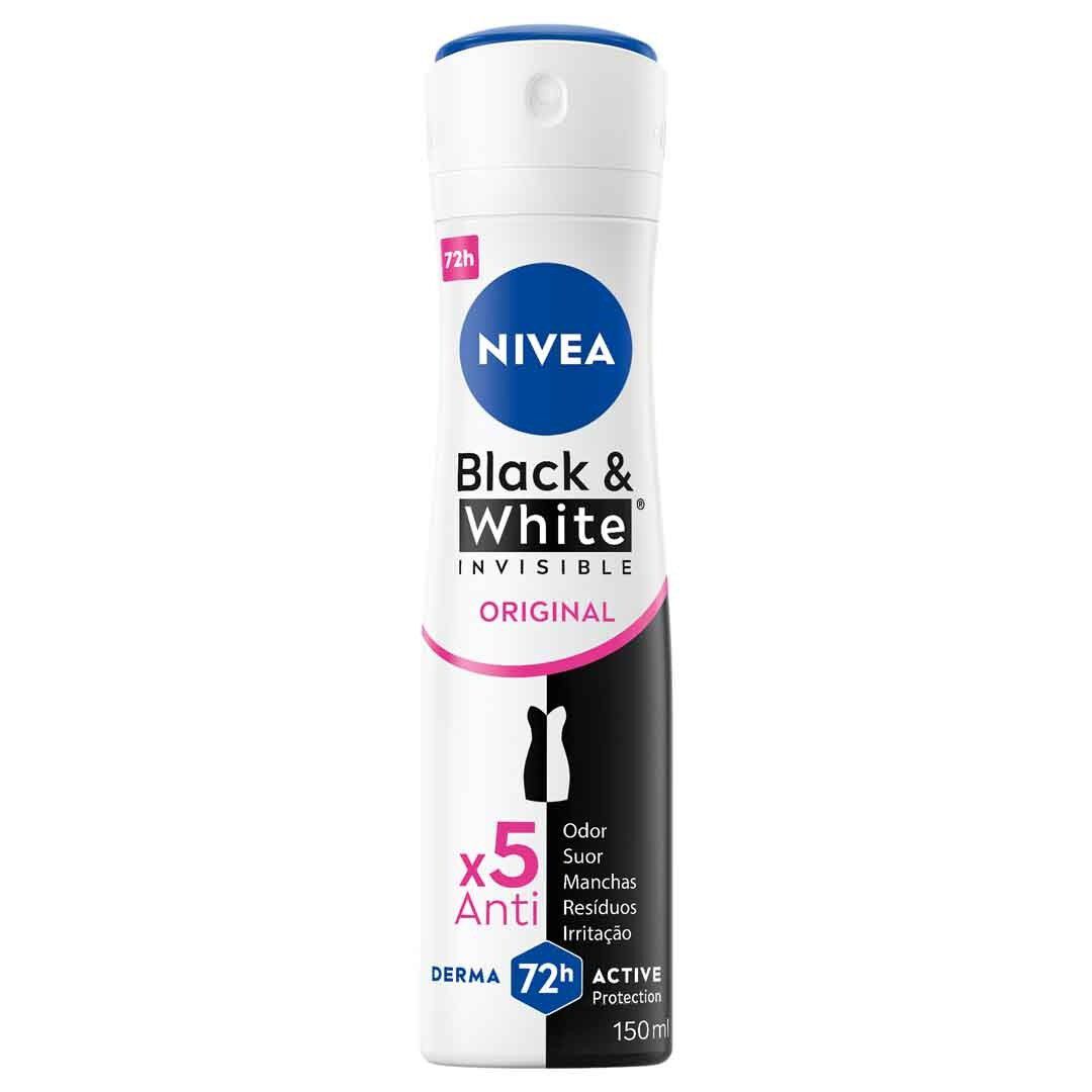 NIVEA  Black & White Invisible Spray - 150ml