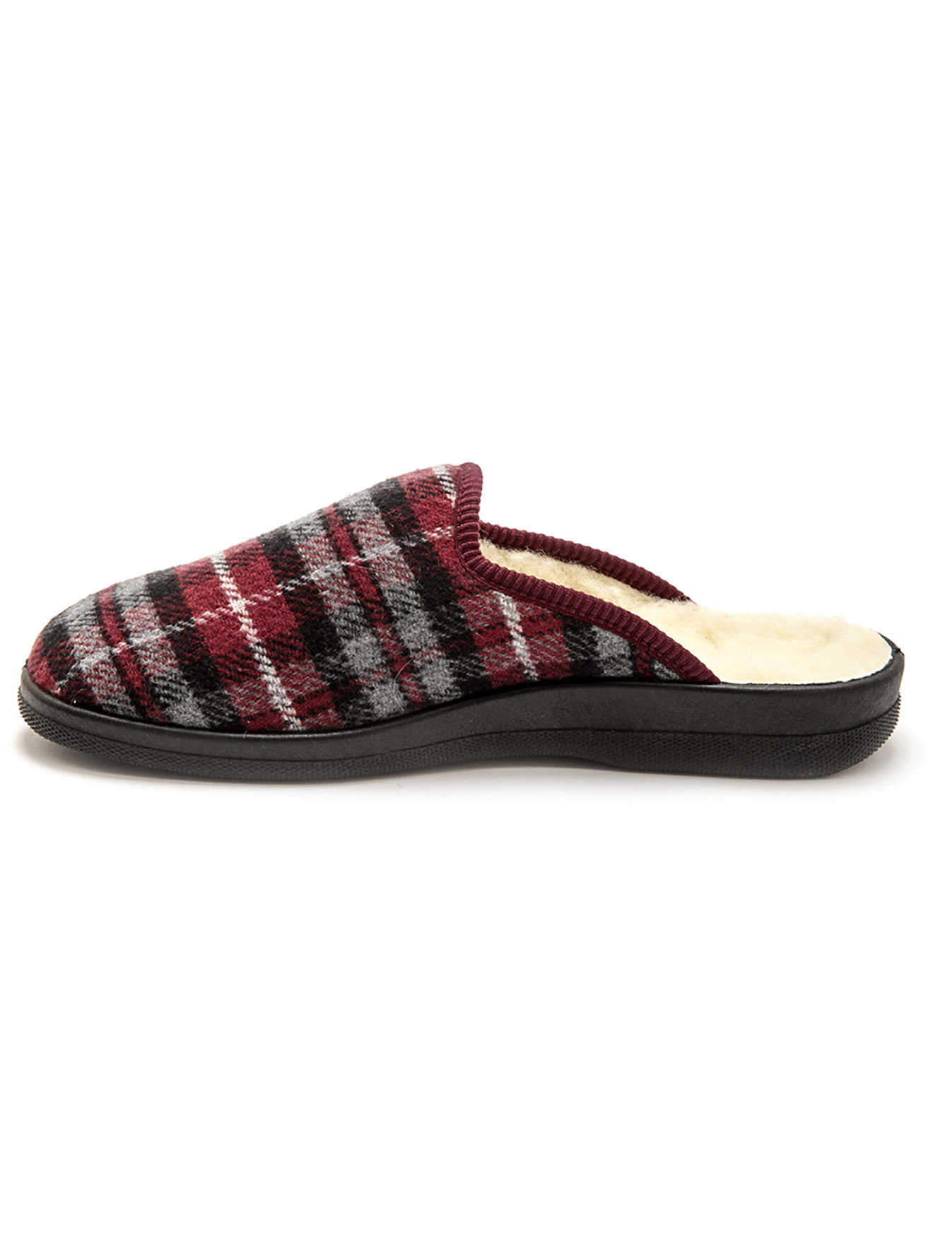 Mules mixtes fourrées laine majoritaire