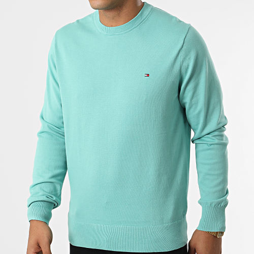 Sweat crewneck 1985 1316 Vert Turquoise