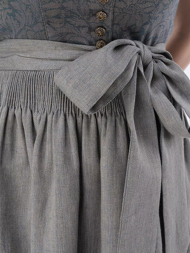 GOTTSEIDANK Dirndl MONIKA 80cm blau