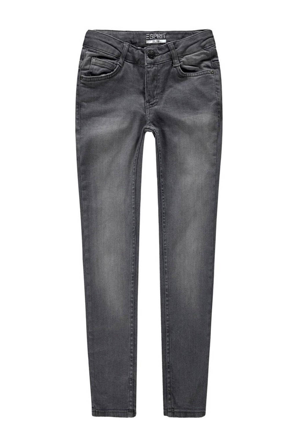 ESPRIT regular fit jeans grey dark wash