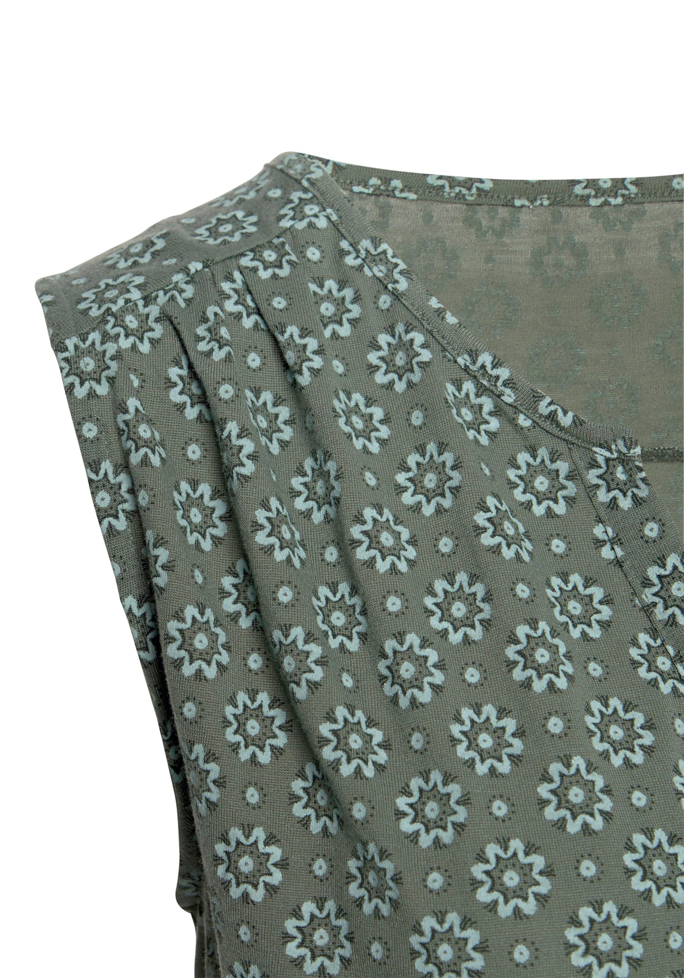 LASCANA Shirttop in grün, blau