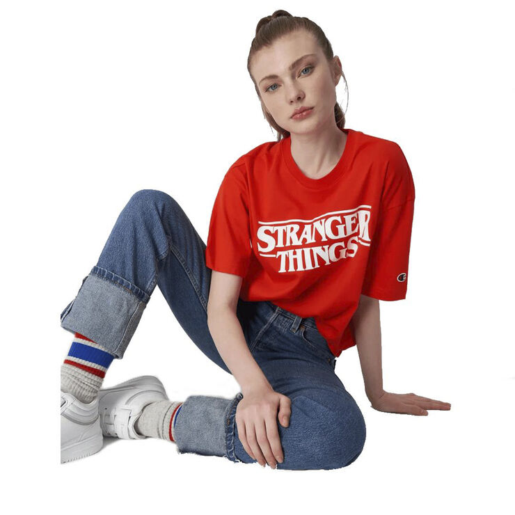 Champion crewneck t-shirt Red