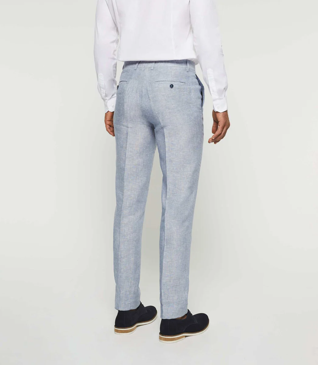 Pantalon ville bleu ciel 
