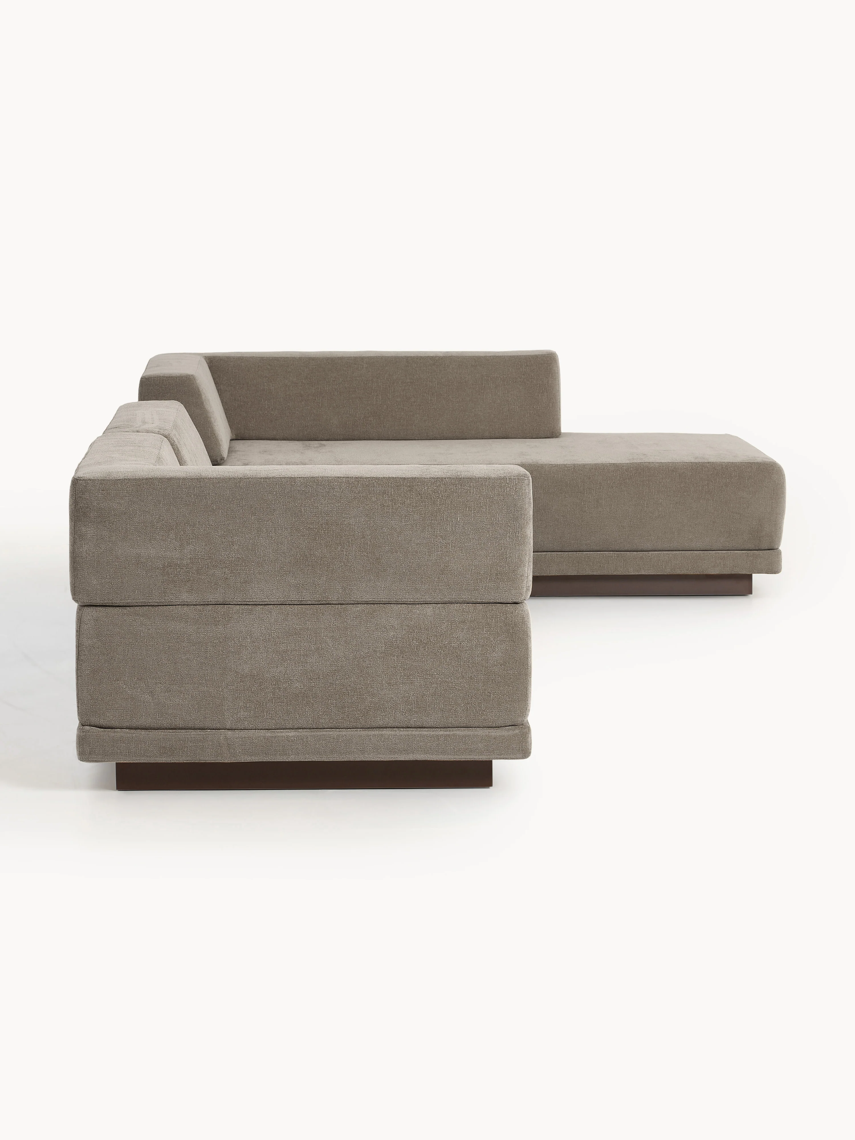 Modulaire hoekbank Colin (4-zits) met salontafel