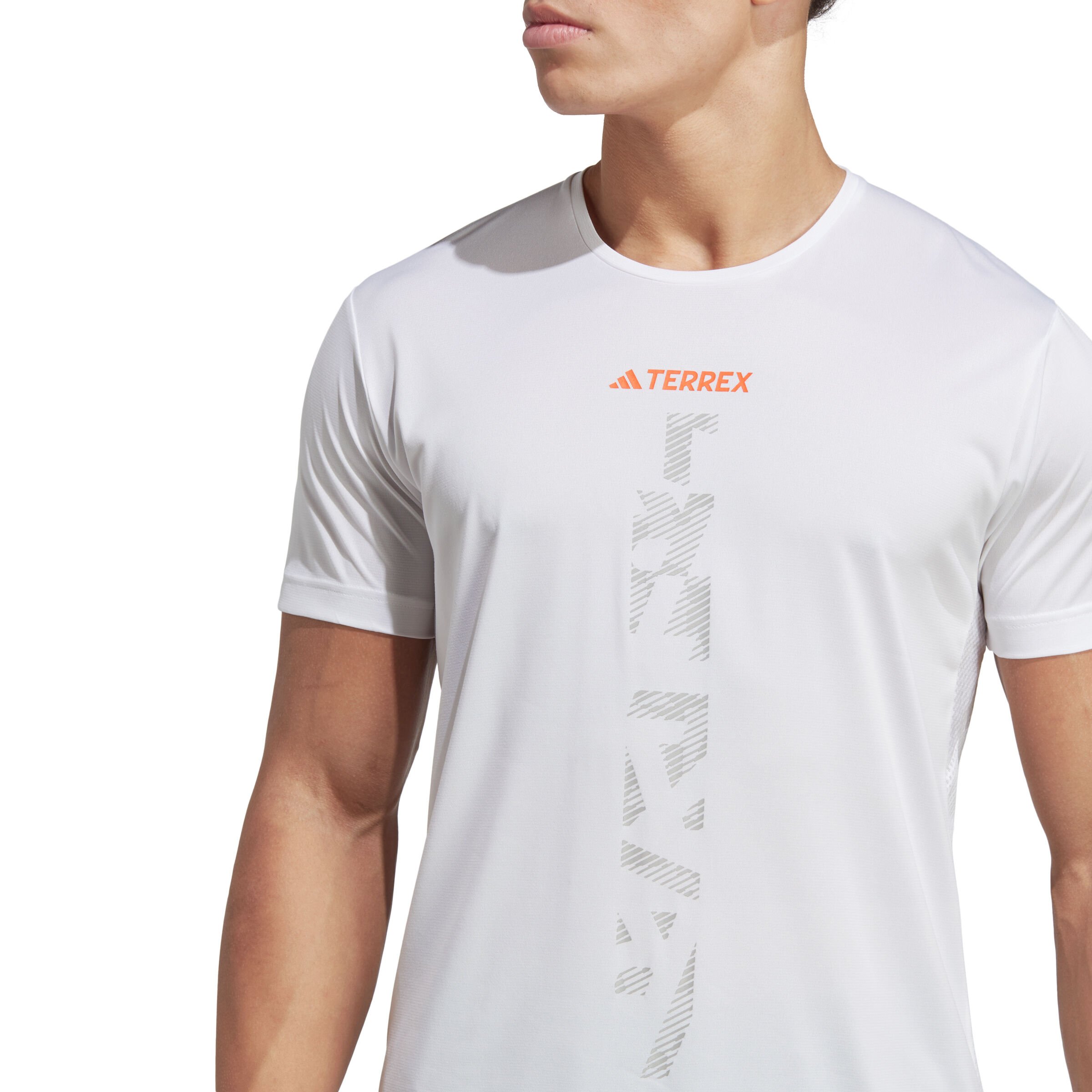 adidas Agravic Maillot De Course Hommes - Blanc