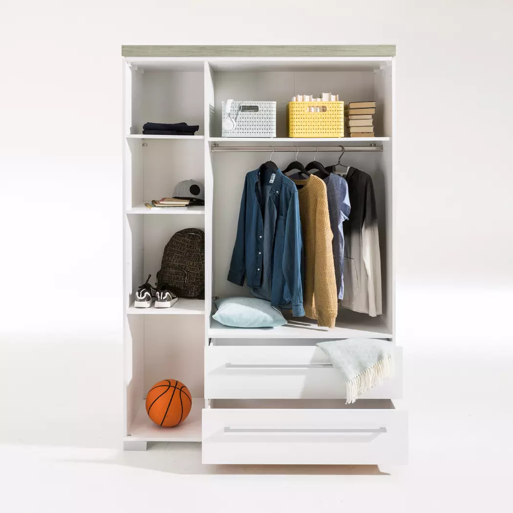 Kleiderschrank Kira, 135 x 205 cm