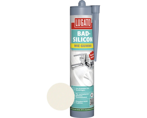 Lugato Badkamer Siliconen, Zoals Rubber, Jasmijn, 310 ml