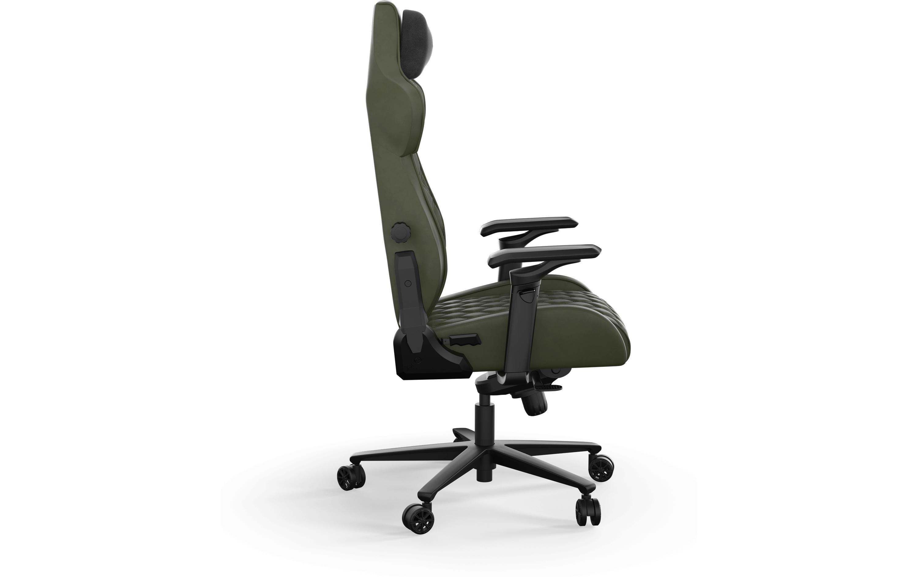 Gaming-Stuhl TC500 Luxe Sherwood<br>Ergonomischer Racing-Gaming-Stuhl mit einer Belastbarkeit von bis zu 120 kg