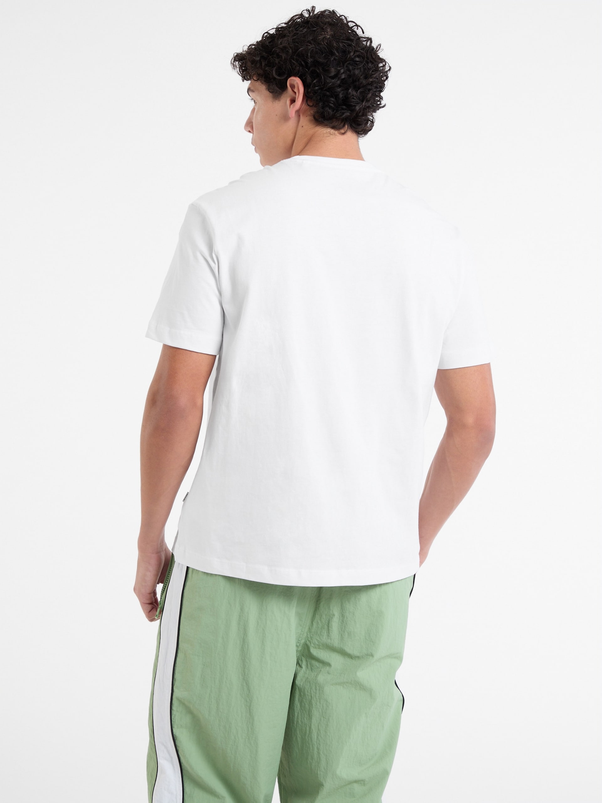 Camiseta de gola redonda