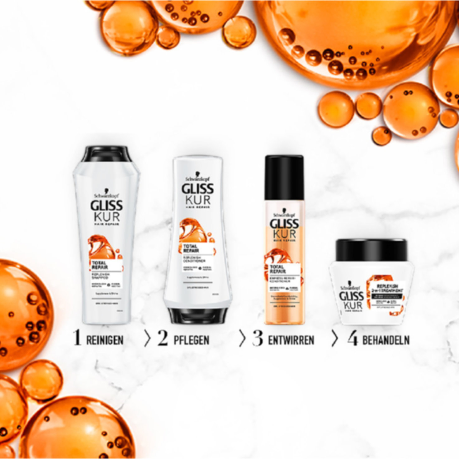 Schwarzkopf Gliss Spülung Total Repair