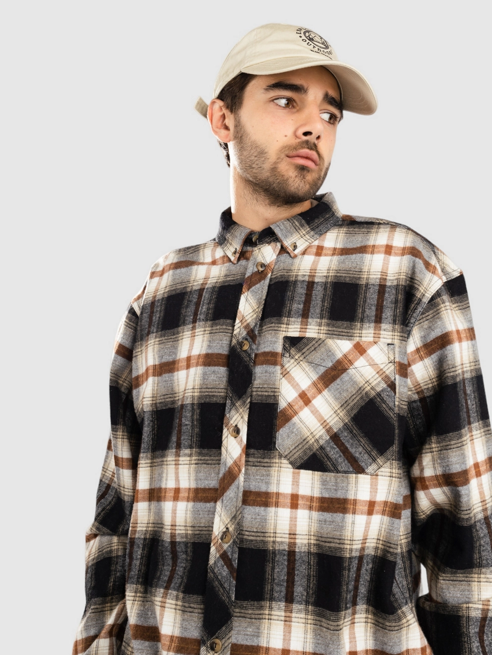Element Lumber Classic Shirt lumber plaid black/dullgo