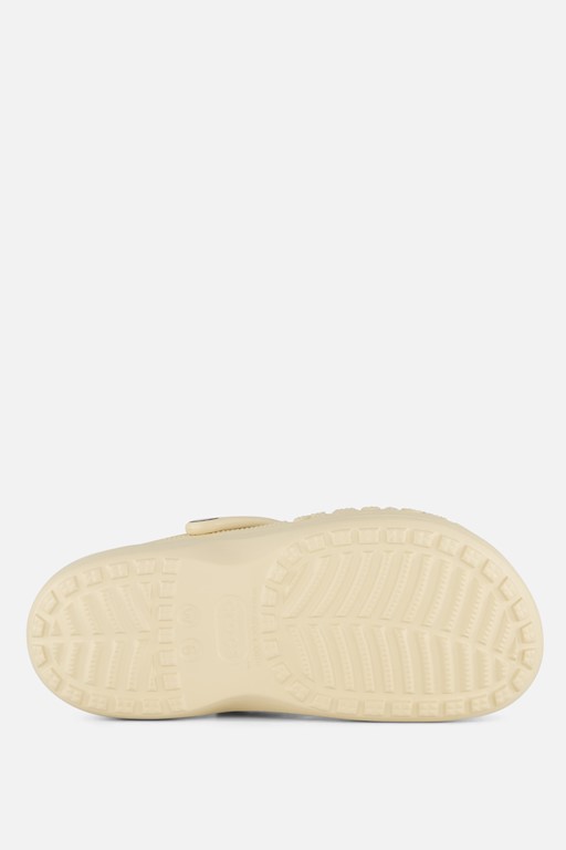 Crocs Baya Platform Clogs Slippers beige