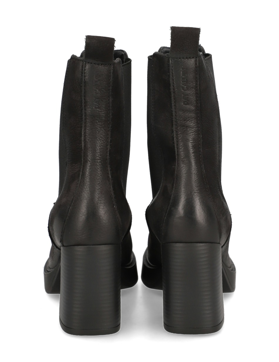 Glattleder Stiefelette