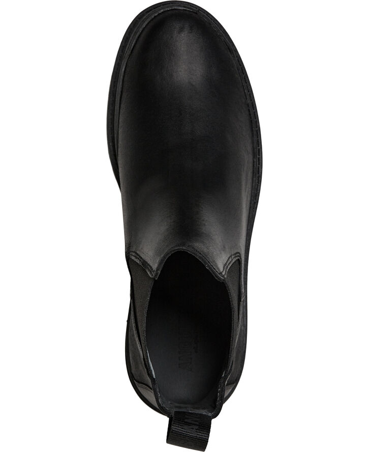 ANGULUS Chelsea Støvle 2100/001 black/black