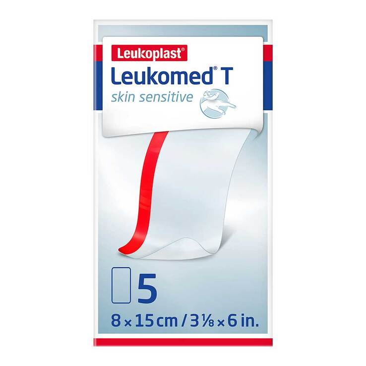 Leukomed® T skin sensitive 8x15 cm, 5 St