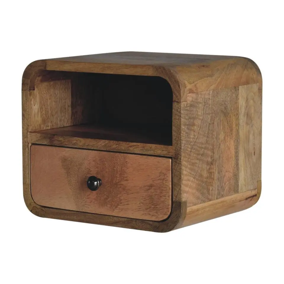 Massief Houten Wandtafeltje
