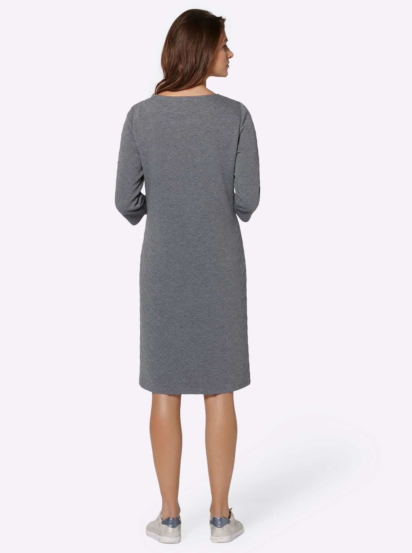 Ambria Druckkleid »Jersey-Kleid« Nahttasche