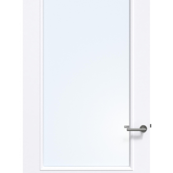 Arne & Bodil binnendeur ABT103 blank glas - extra wit afgelakt