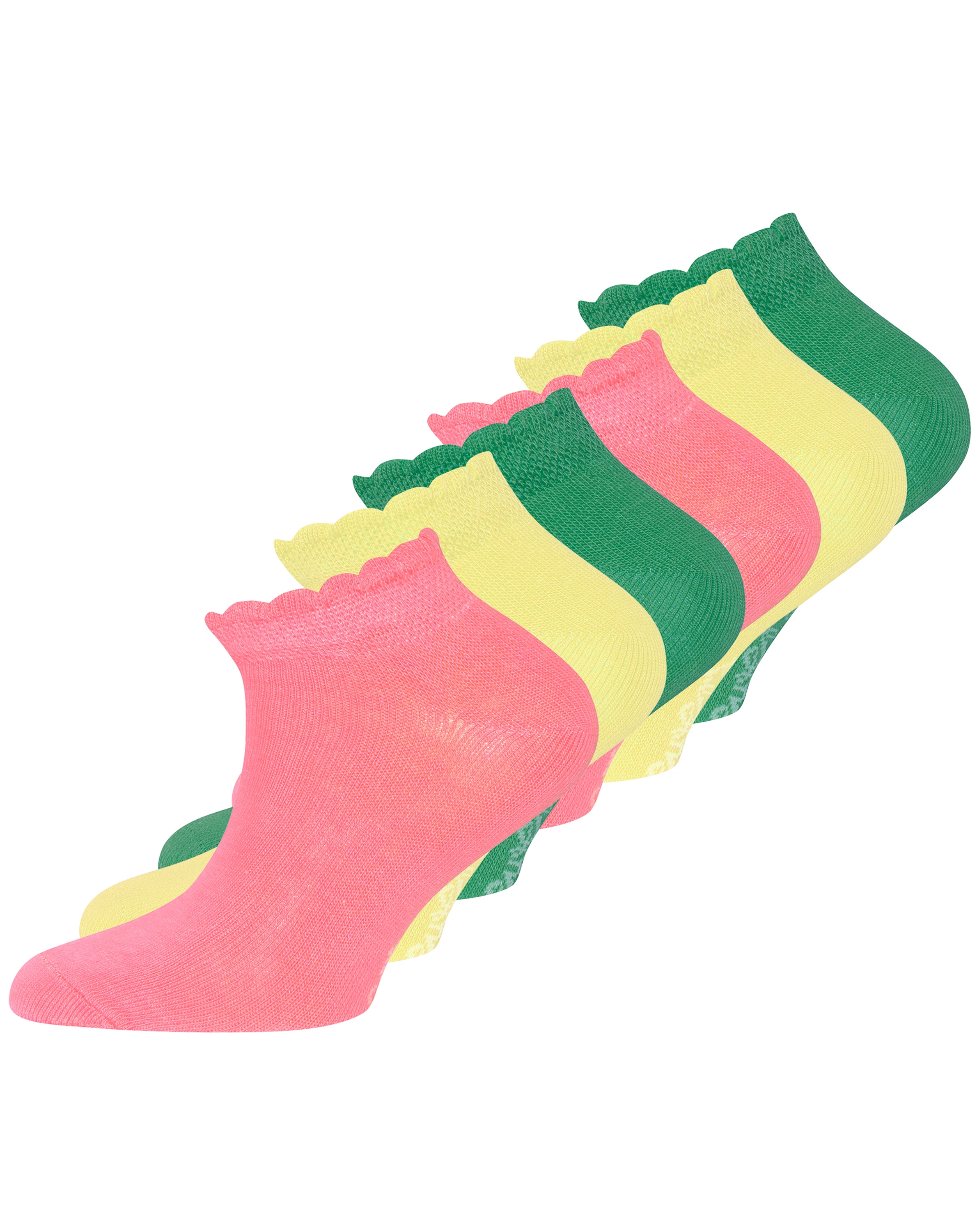 Sneaker-Socken MÄUSEZÄHNCHEN 6er Pack in multicolour