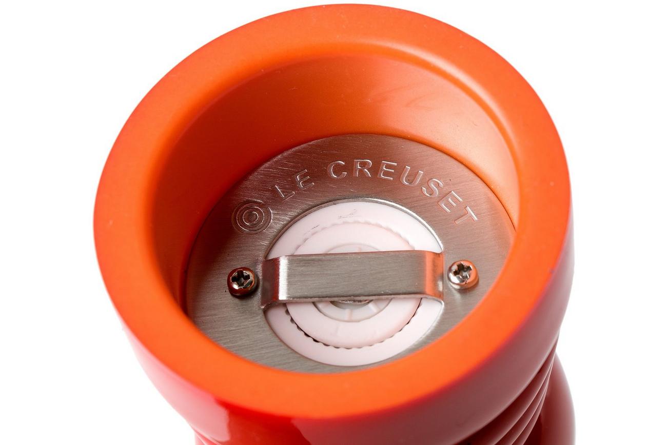 Le Creuset zoutmolen oranje-rood 21 cm