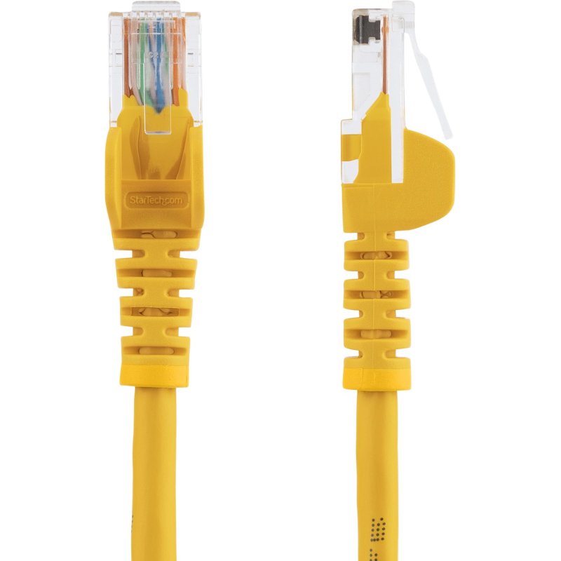 StarTech.com Câble réseau Cat5e sans crochet de 50 cm - Jaune