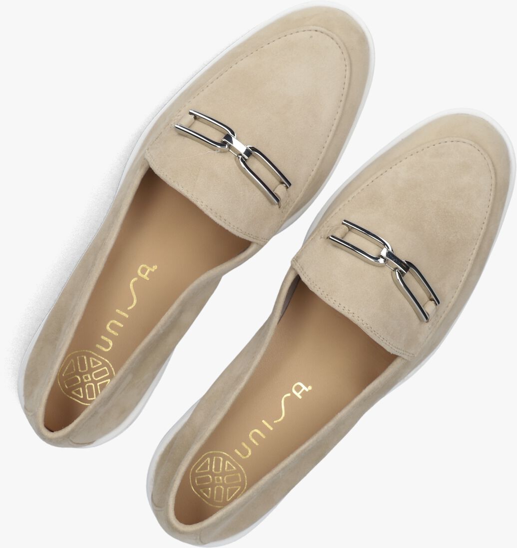 beige unisa loafers famo