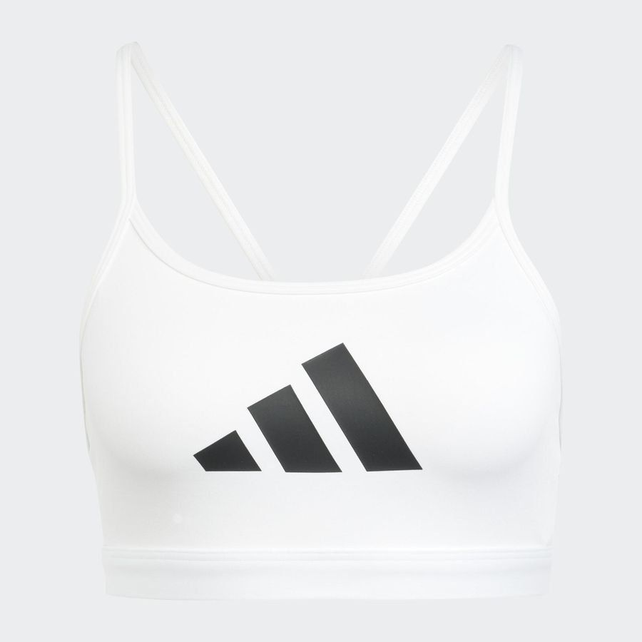 Adidas Aeroreact Big Logo Graphic Bra