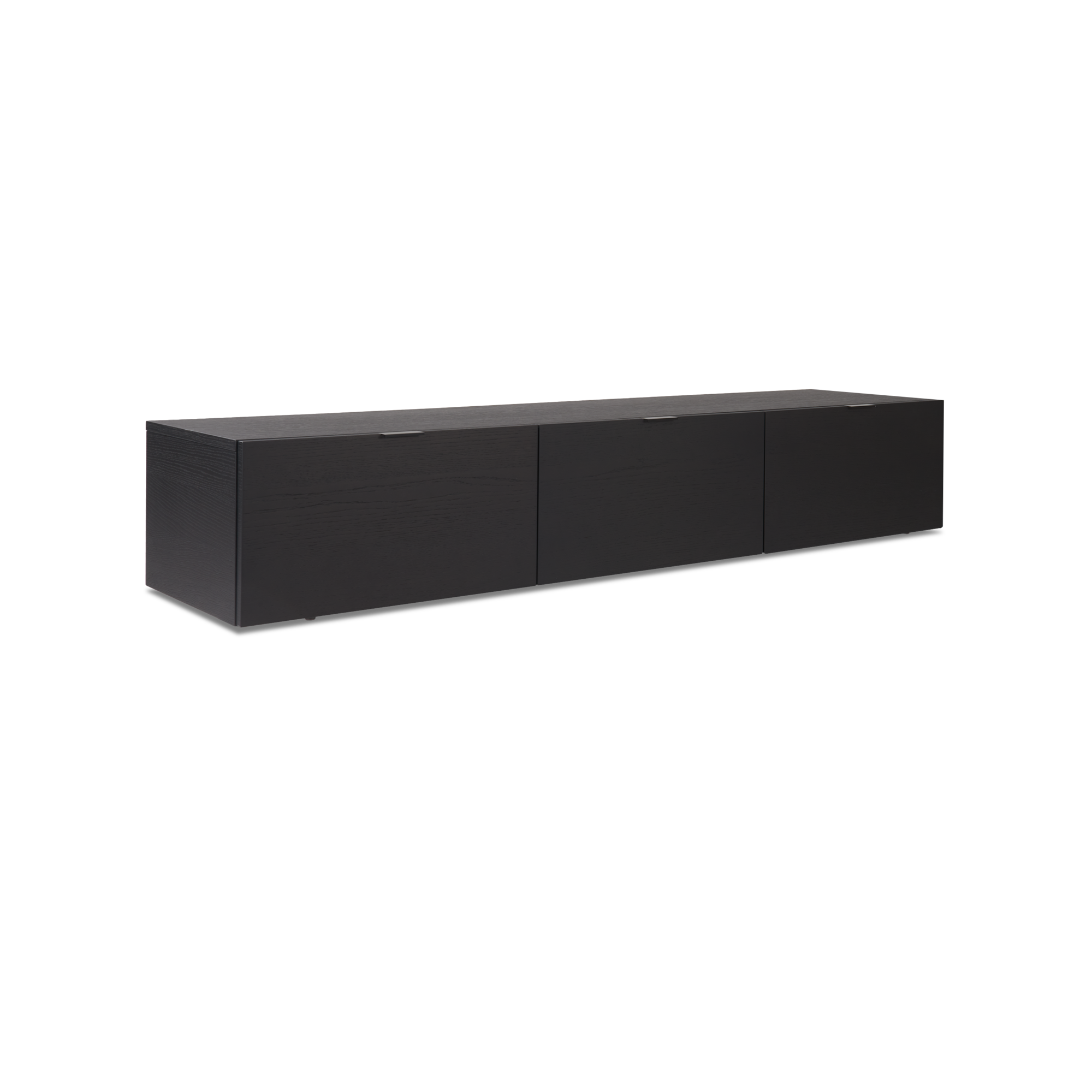 Tv meubel Woody met deurtjes 180 zwart