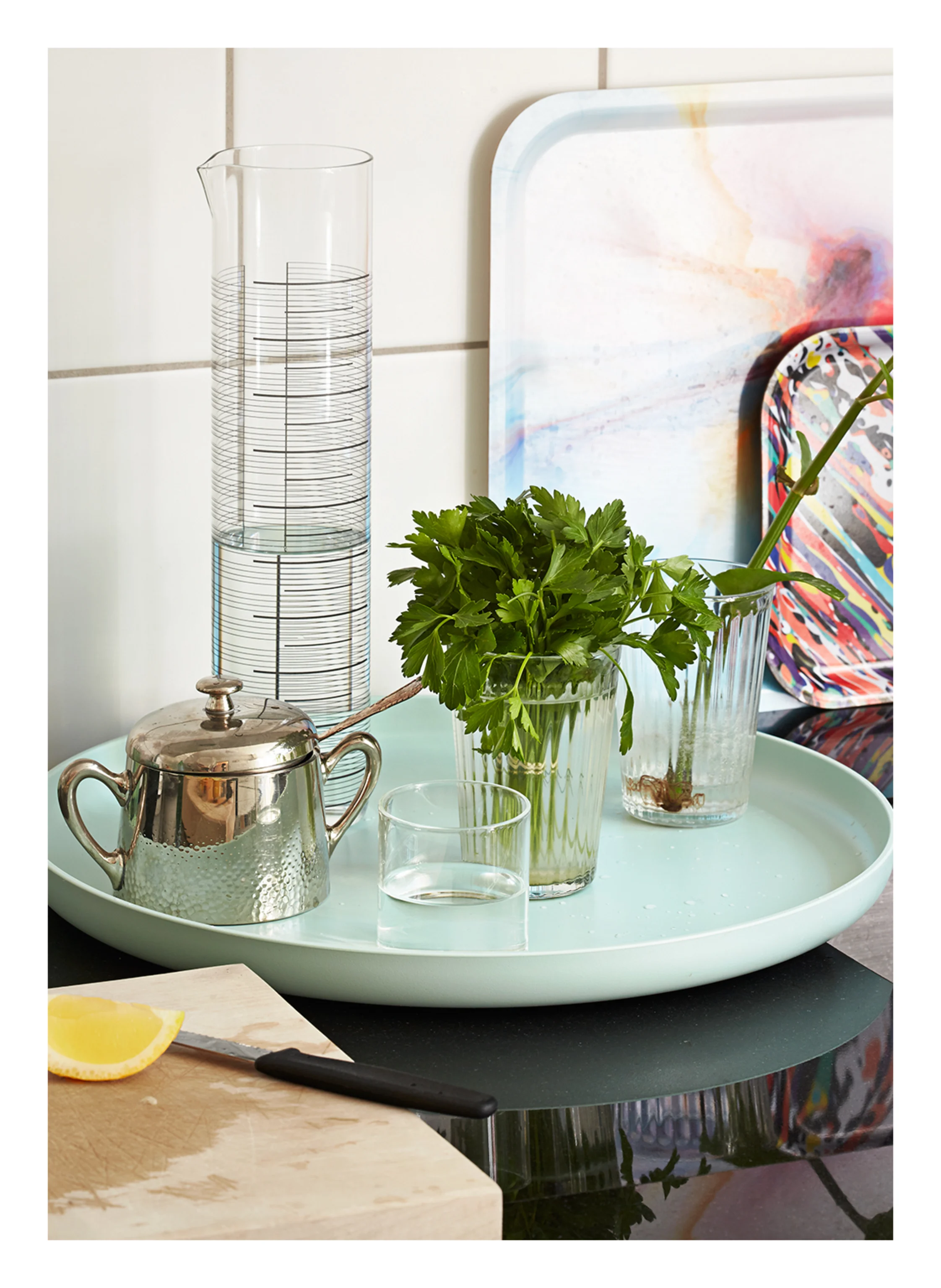 vitra 3er-Set Tabletts