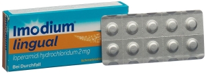 IMODIUM lingual Schmelztabletten 2mg, 20 Stück