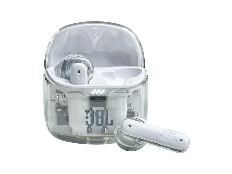 JBL True Wireless In-Ear-Kopfhörer Tune Flex Ghost Edition True wireless earbud headphones mit Noise-Cancelling
