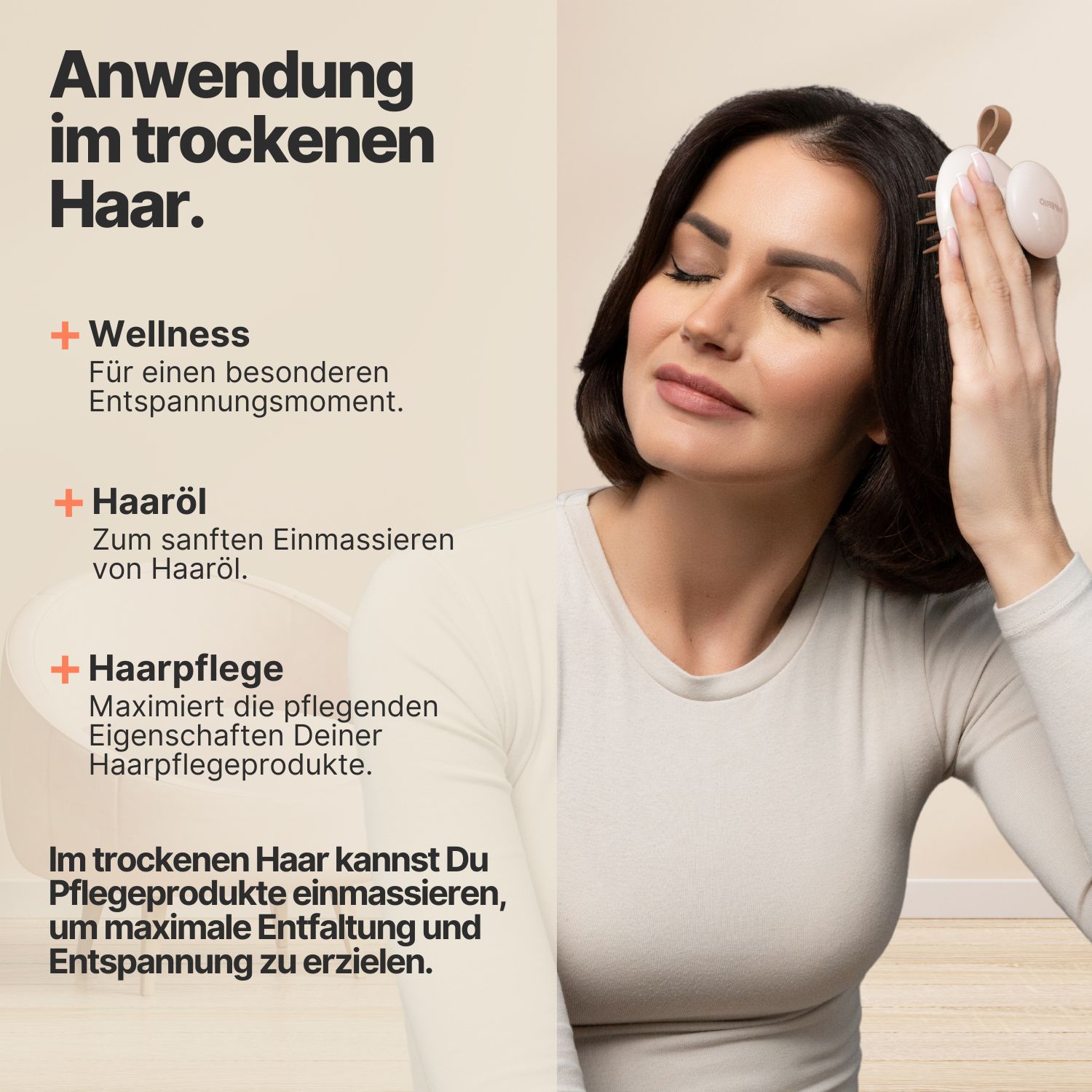 IMPERIO® Shampoo Massagebürste
