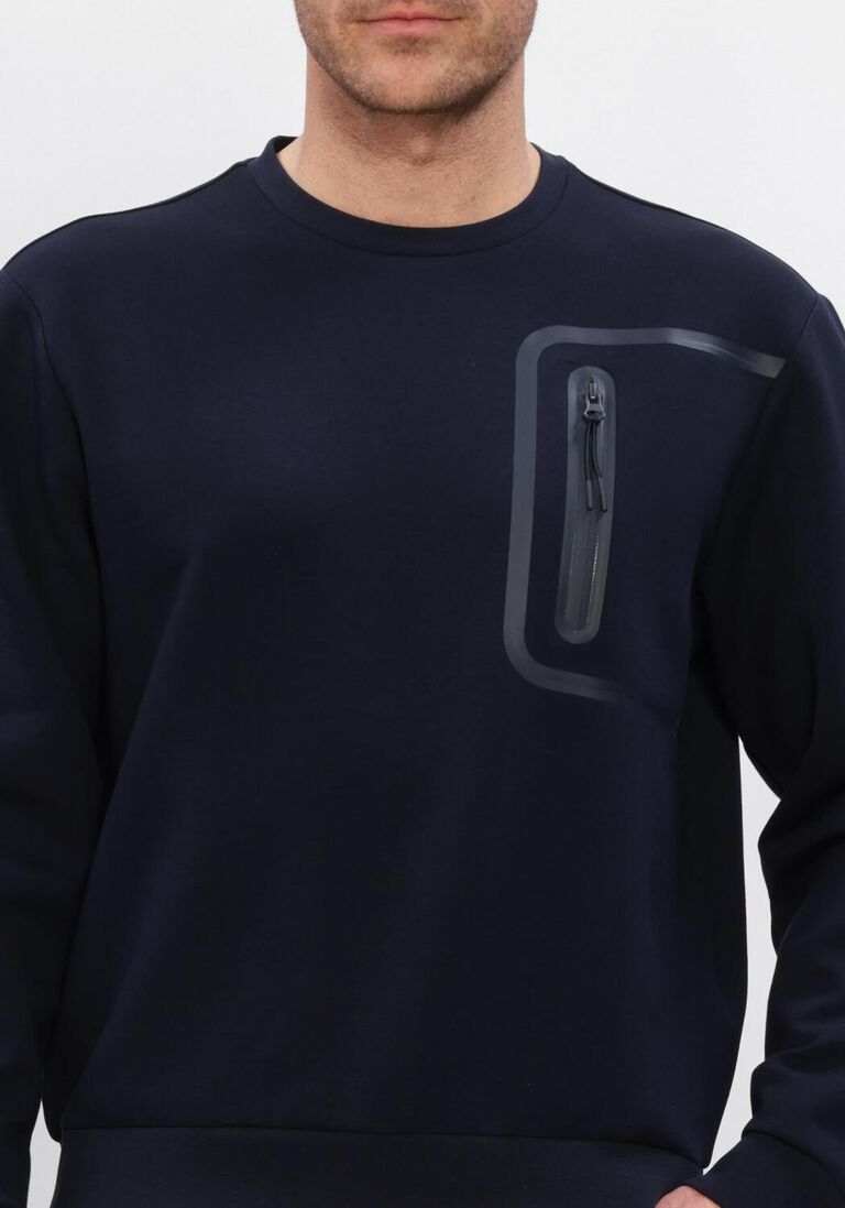 donkerblauwe peuterey sweater gorie