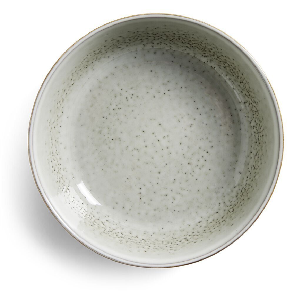 Bol grès gris 600mL Ø19,5xH5,7cm