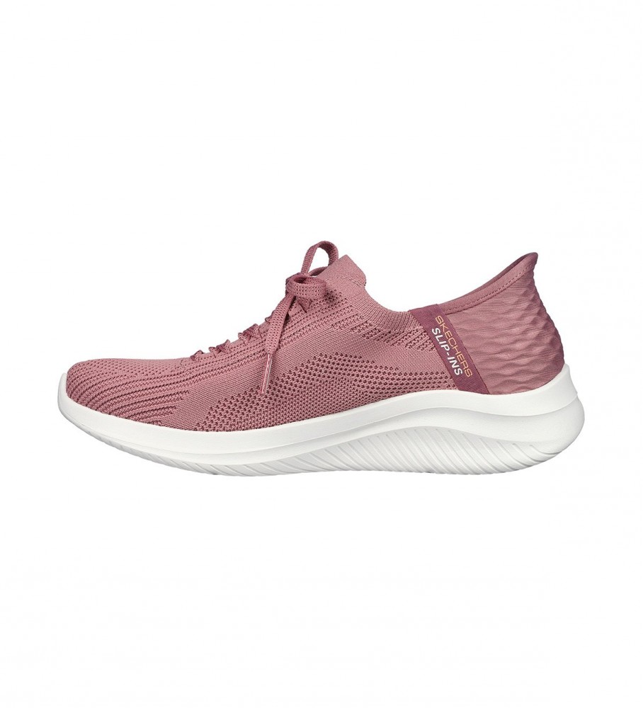 Tênis Skechers Tonal Stretch Knit com Cadarço Fixo Lilás