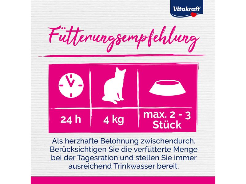 Vitakraft Cat Liquid Leberwurst und Lachs,, 16 x 15 g Snack für Katzen